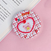 Cartoon cute handheld small double-sided folding mirror for elementary school students, wholesale