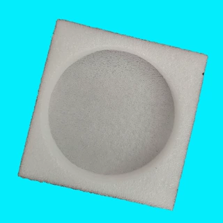珍珠棉圆形托盘玻璃器皿防震物流包装异型珍珠棉工厂现货批发内托