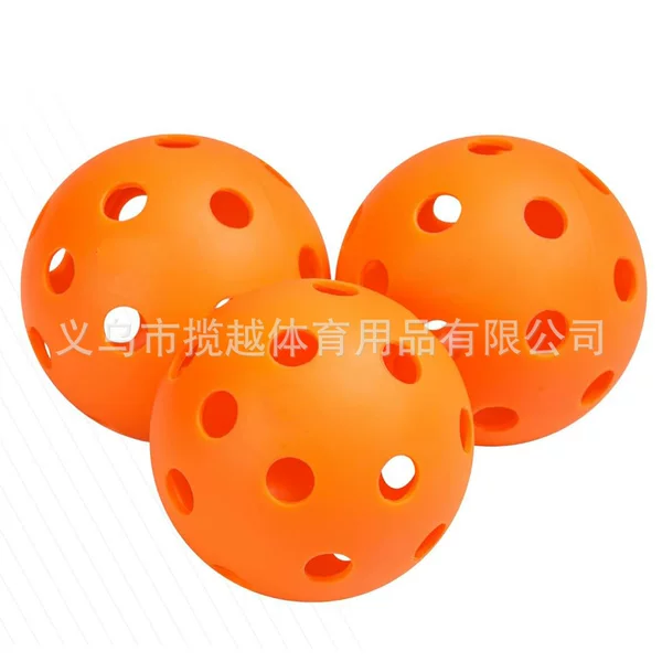 TPE elastic injection ball indoor ball 40 hole outdoor ball multicolor hole ball manufacturers wholesale training peak ball