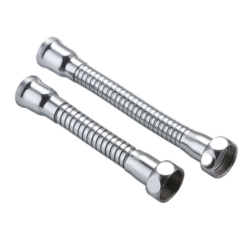 Shower hose, stainless steel shower pipe, double buckle hose, connected water pipe bubbler, anti-splash head exclusive accessories