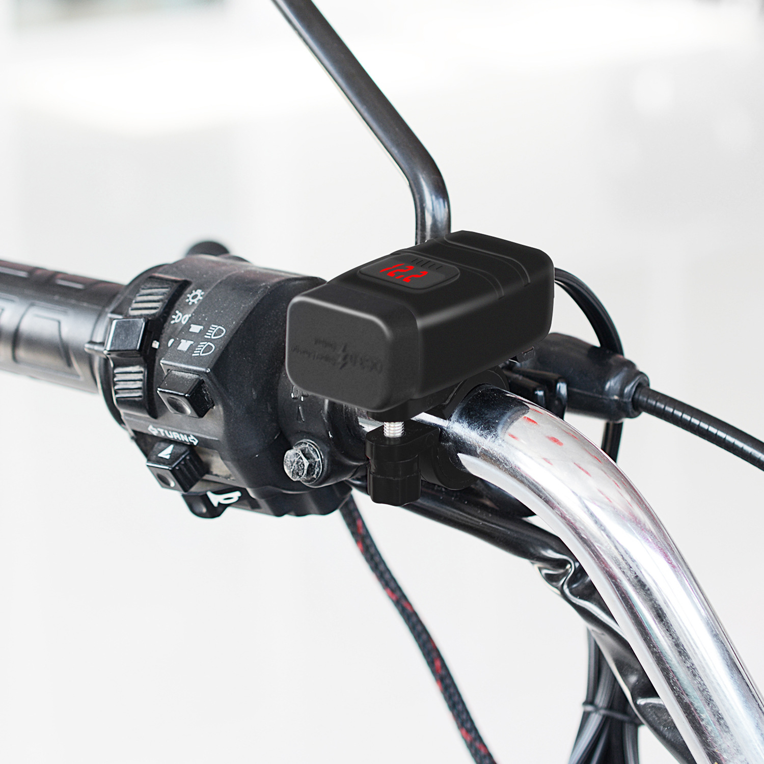 Car Charger PD+QC3.0 Fast Charge TYPE-C Digital Display