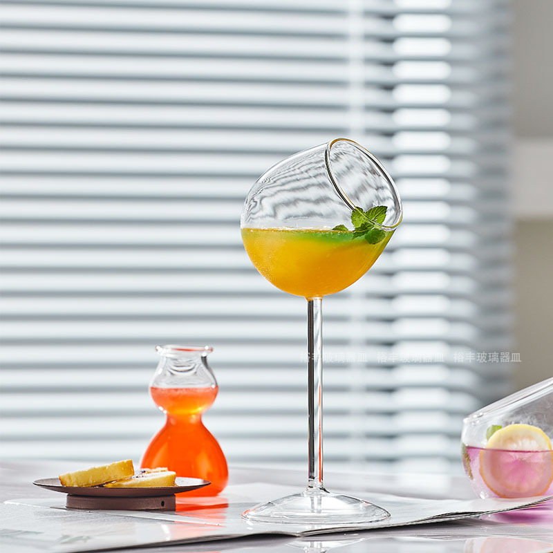 Vaso de cóctel creativo de alto valor personalidad combinación de tazas Martini tazas de champagne tazas de pies altos