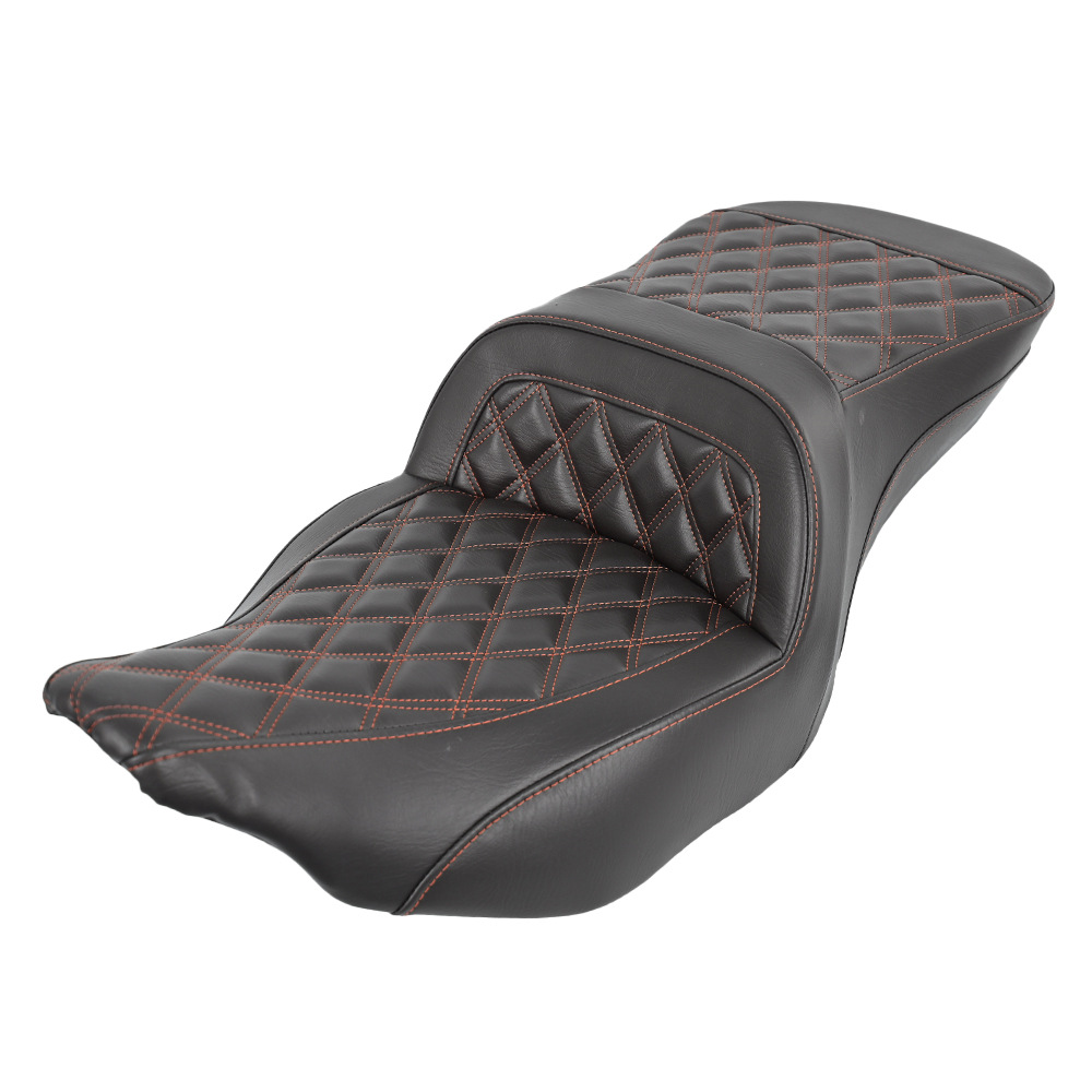 Motorcycle Seat Cushion Suitable for Harley 23.5-25 Road Gliding, Street Gliding, Road King Step Sofa Seat Cushion