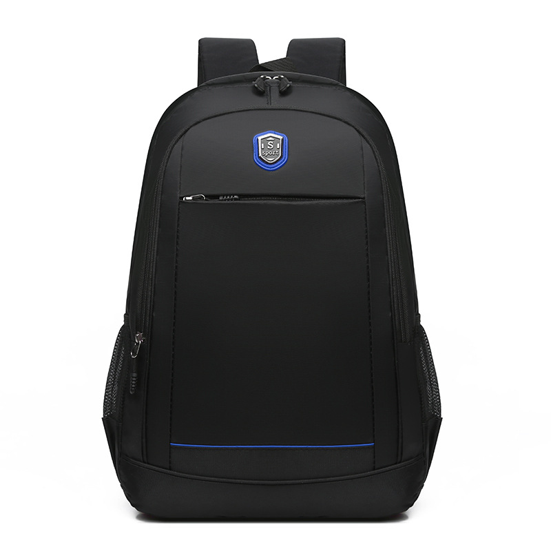 Mochila de tendencia al aire libre de gran capacidad, mochila escolar simple y casual para estudiantes de secundaria, bolso de computadora de negocios para hombres de viaje