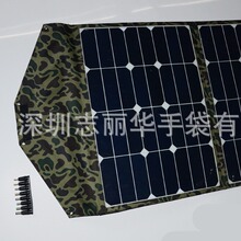 生产 太阳能充电包 便携 60W 太阳能折叠充电包 充电器 工厂