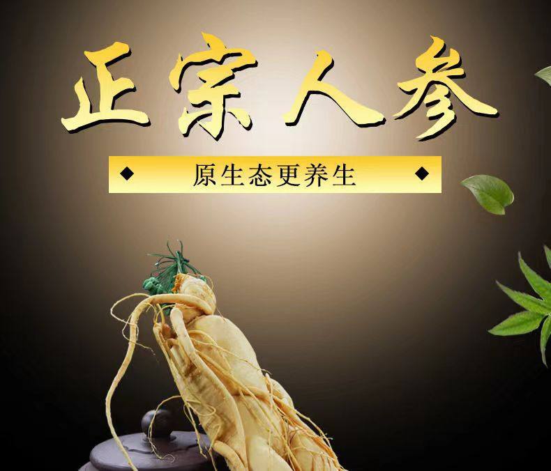 Fresh Changbai Mountain Ginseng Ren Shen Whole Root for Tea Wine and Cooking 350g overview