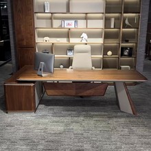 总经理总裁桌办公室简约现代主管大班台办公老板桌