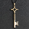 Attack giant Allen, the same key pendant, cross -border foreign trade animation peripheral jewelry daytime drill necklace