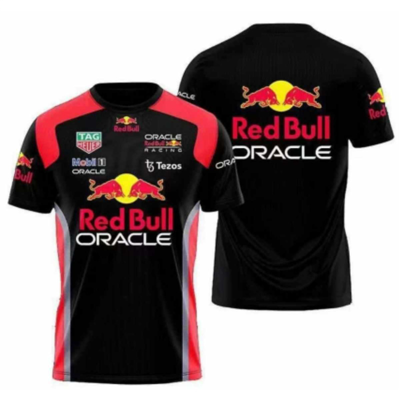 Oracle x Red Bull Racing 2026 F1 Racing Jersey Black Red