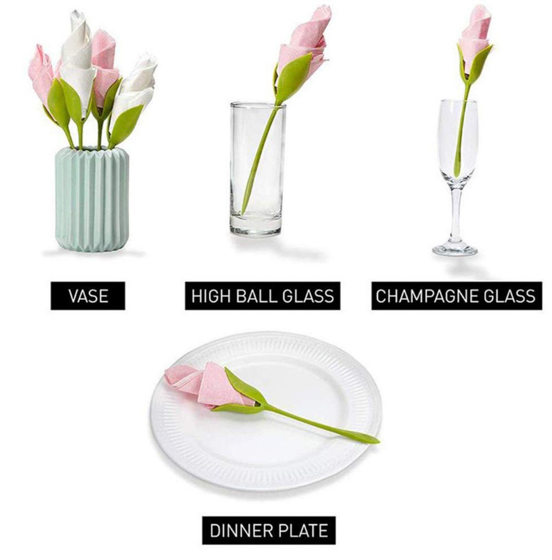 Direct Supply from Manufacturer Rose Paper Towel Holder, Napkin Paper DIY Paper Flowers, Restaurant Paper Holder, Tissue Roll Stand