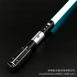 Dongguan Manufacturer Supplies Tesku Planet Peripheral War Weapon Lightsaber Alloy Pc16 Tone 9 Color Laser Sword