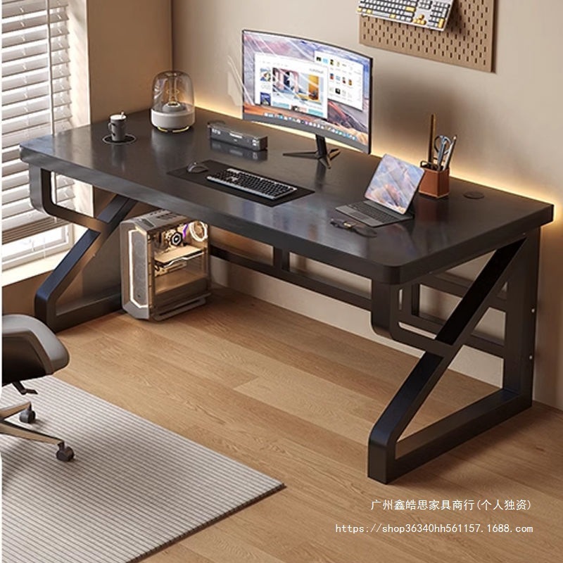 Solid Wood Computer Desk Desktop Desk Student Study Table Bedroom Home Desk Small Apartment Simple E-Sports Table
