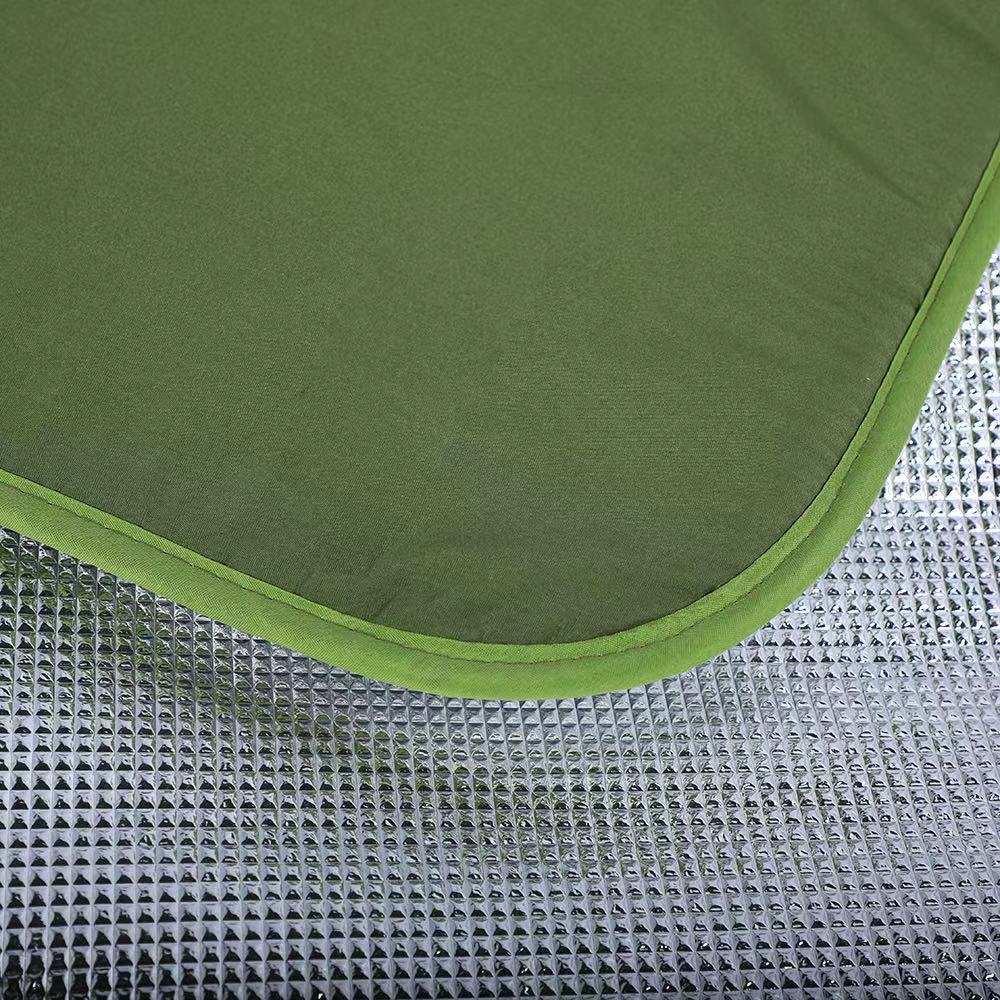 Single-sided aluminum moisture-proof pad, thickened, for students, construction sites, dormitories, moisture-proof, cold-resistant, wear-resistant, single-person mattress, outdoor camping pad