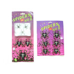 Хэллоуин паук хлопок паутина Дом с привидениями декоративный 3+3 паук ,, паук хлопок сочетание