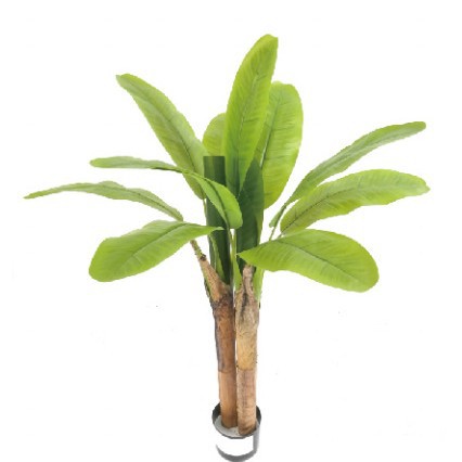 Árbol de plátano de simulación personalizado Árbol de plátano de simulación de venta caliente de Amazon Árbol de plátano de simulación de tiro de boda