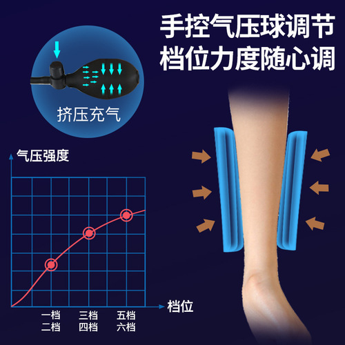 Arm massager electric wrist slimming hand vibration hot compress protector elbow joint pain kneading heating massager