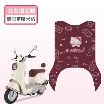 Waterproof Sunscreen Electric Mole Foot Pad – Electric vehicle foot mat - princess-please-make-a-fortune