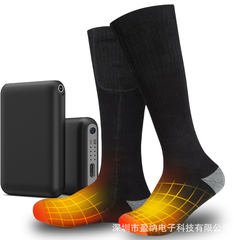 Electric Heating Socks, Rechargeable Ski Electric Heating Socks, Foot Warmer, Winter Thermal Thickened Heating Socks, Wholesale Sweat-Absorbing Electric Heating Socks, Rechargeable Ski Electric Heating Socks, Foot Warmer, Winter Thermal Thickened Heating Socks, Wholesale Sweat-Absorbing