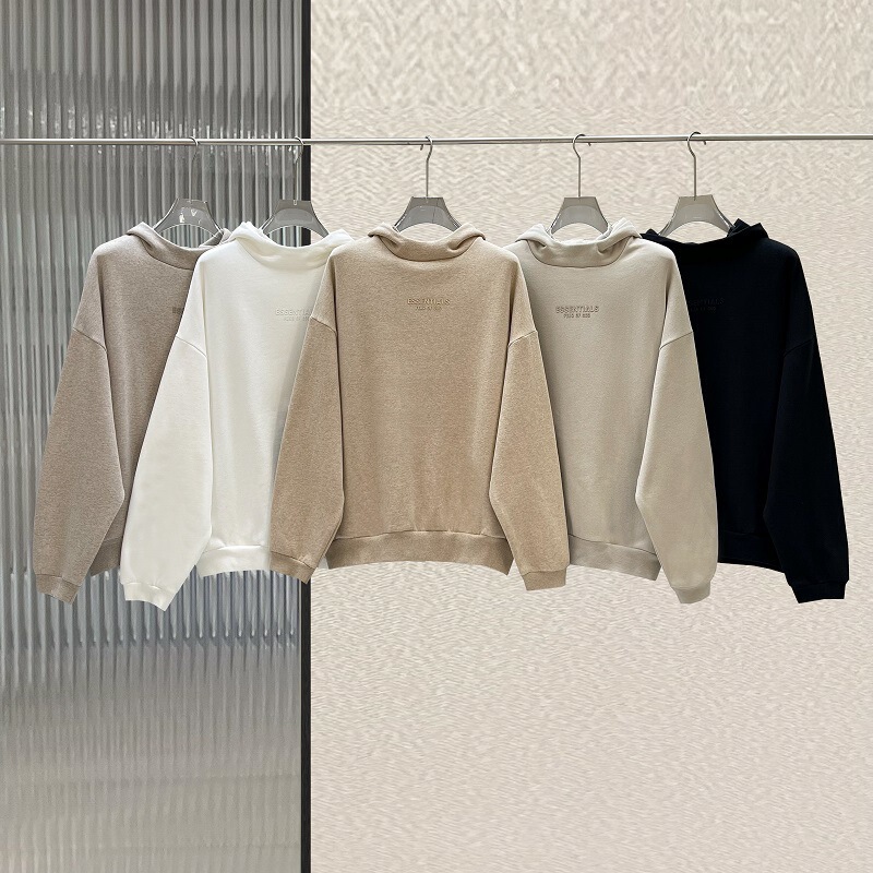 Autumn and Winter Cloud Series Fog Hooded Sweatshirt Essentials Trendy High Street Fleece-Lined Loose Youthful Couple Hoodie Autumn and Winter Cloud Series Fog Hooded Sweatshirt Essentials Trendy High Street Fleece-Lined Loose Youthful Couple Hoodie
