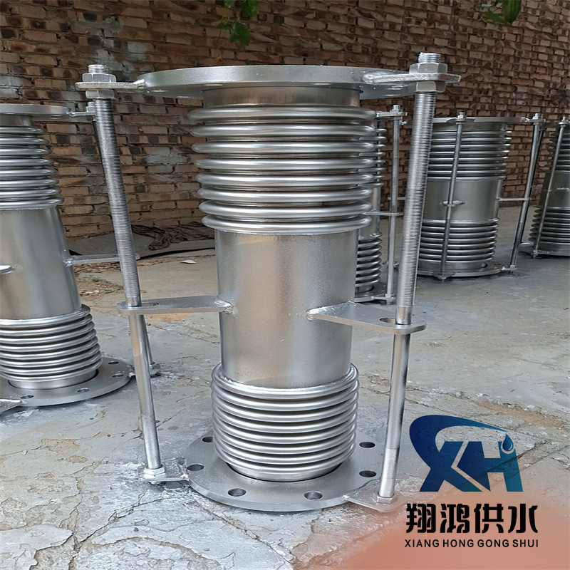 复式不锈钢304法兰式波纹管补偿器耐腐蚀伸缩节消声金属膨胀节