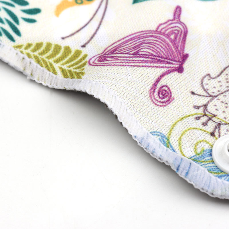 Reusable mini code cloth sanitary pads, charcoal sanitary pads, pads, recyclable, factory direct sales