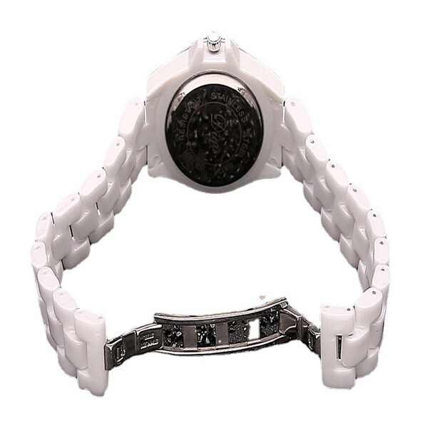Classic trend fashionable waterproof white quartz women's watch