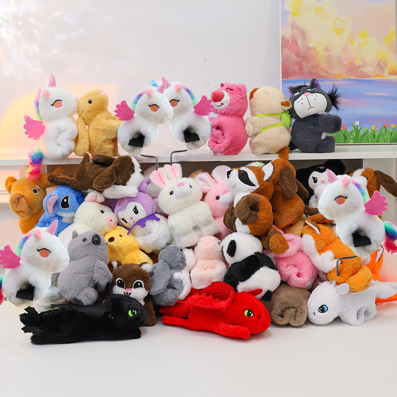 Capybara Sloth Slap Ring Plush Cartoon Hand Puppet Slap Ring Hand Puppet Plush Toy Wrist Doll Toy Capybara Sloth Slap Ring Plush Cartoon Hand Puppet Slap Ring Hand Puppet Plush Toy Wrist Doll Toy