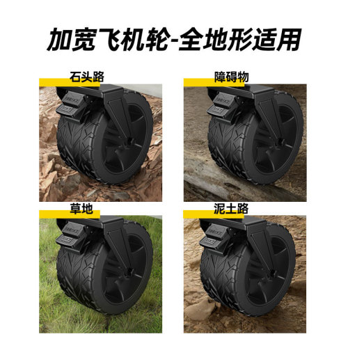 Benefit Outdoor Camping Car Picnic Camp Cart Off-Road Wheels Swivel Wheels Folding Storage Portable Camping Cart