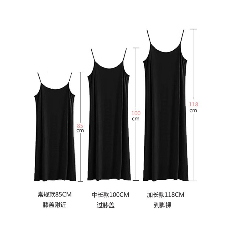 【10-Piece Set】Solid Color Camisole Nightgown for Women, Summer Dress, Camisole Dress for Women, Summer Mid-Length Slip Dress, Bodycon Dress 【10-Piece Set】Solid Color Camisole Nightgown for Women, Summer Dress, Camisole Dress for Women, Summer Mid-Length Slip Dress, Bodycon Dress