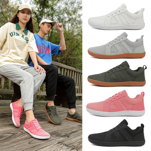 Foreign Trade New Wide-Toe Barefoot Shoes, Simple Casual Sports Shoes for Men and Women, Non-Slip Soft-Soled Wide-Last Shoes, Factory Direct Sales