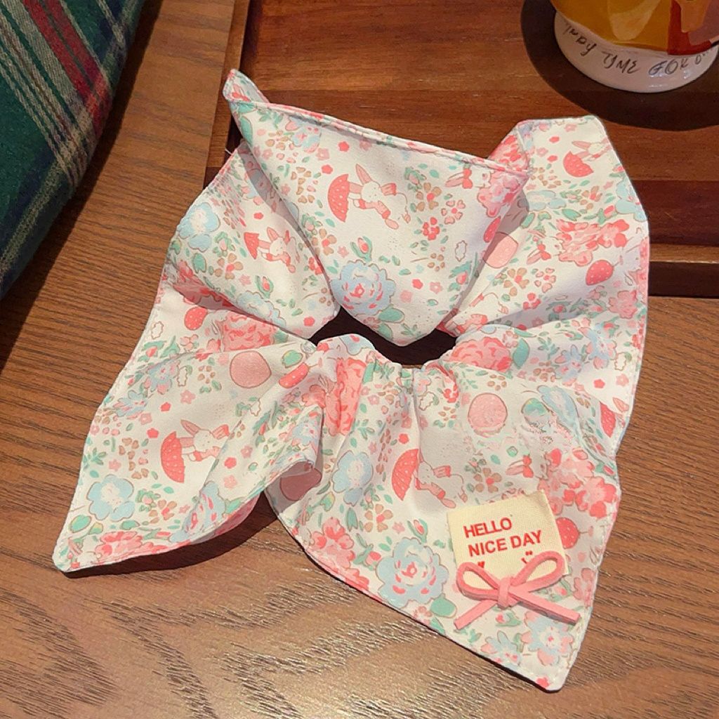 Correa coreana arco de mariposa intestino 2025 cabello anillo de cabello de cabello de cola de cabello de la niña decoración de invierno invierno decoración de invierno