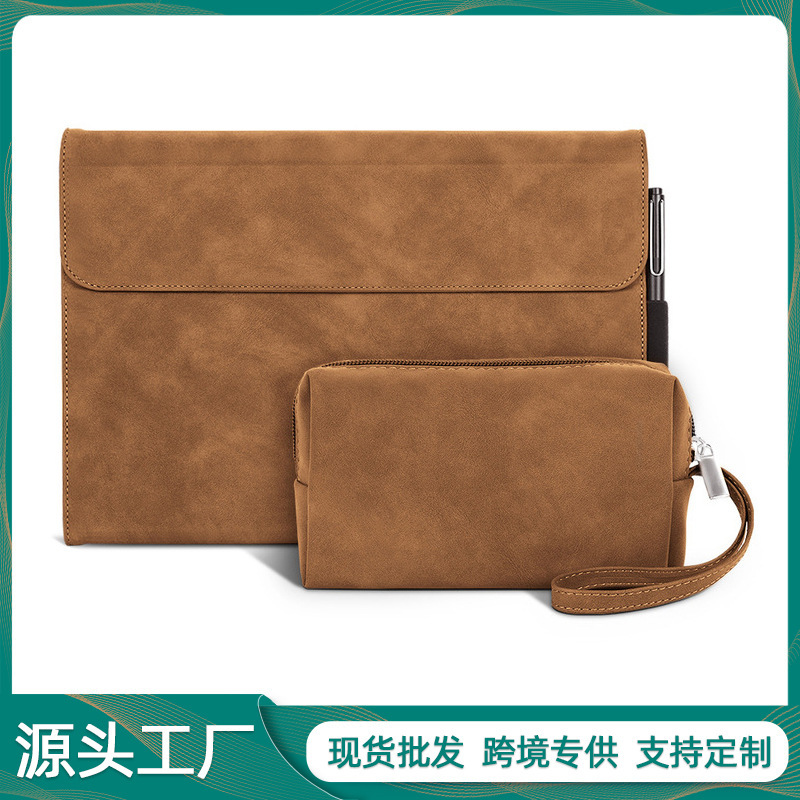 For surfacepro8 Keyboard Protective Case Pro4567 Tablet Bag Microsoft go23 Leather Case Sleeve Bag