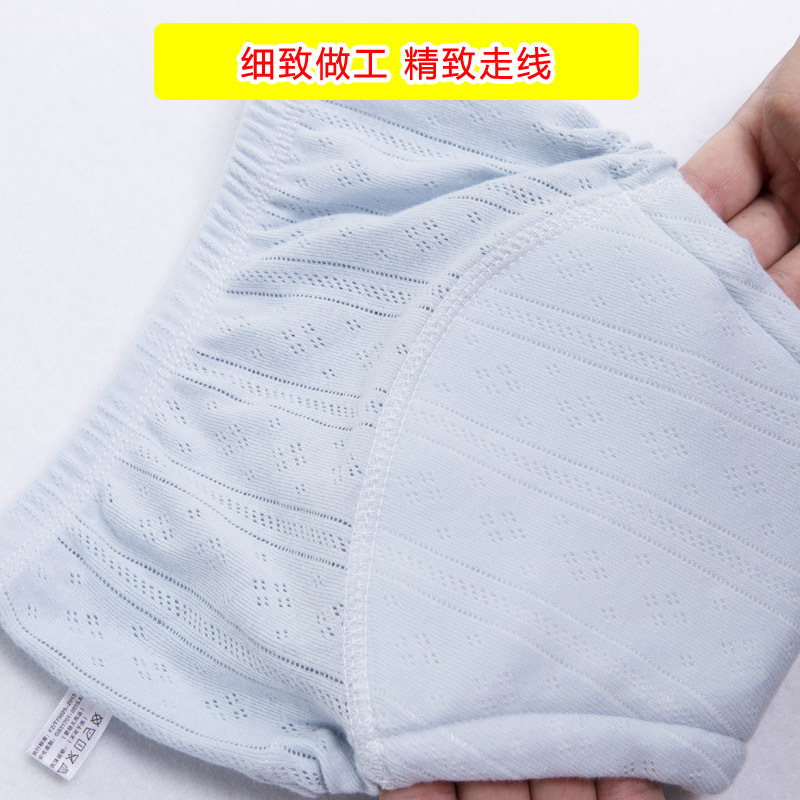 Customizable Baby Training Pants Pure Cotton Gauze Washable Infant Children's Learning Pants Quick-Drying Gauze Waterproof Diaper Pants with Pocket
