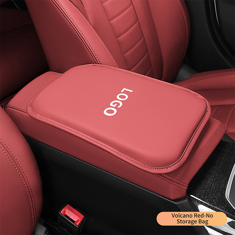 Universal – Armrest box pad Box Pad - bright-red