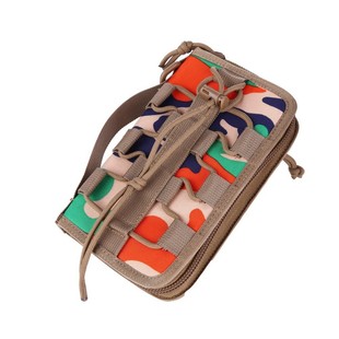 Tactical Wallet Men's Handbag Outdoor Large Capacity Military Camouflage Wallet Mobile Phone Bag