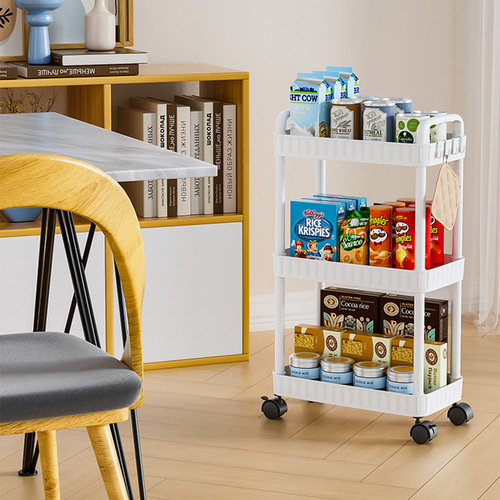 Living Room Gap Shelf Rack, Household Small Cart Shelf, Moveable Gap Storage, Dormitory Storage Cabinet Manufacturer