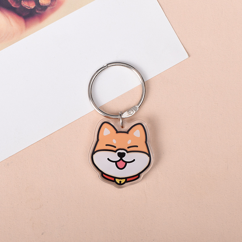 Acrylic Keychain Custom Color Window Design Fan-Made Anime Merchandise Car Key Desktop Ornament Spring Festival Promotion Acrylic Keychain Custom Color Window Design Fan-Made Anime Merchandise Car Key Desktop Ornament Spring Festival Promotion