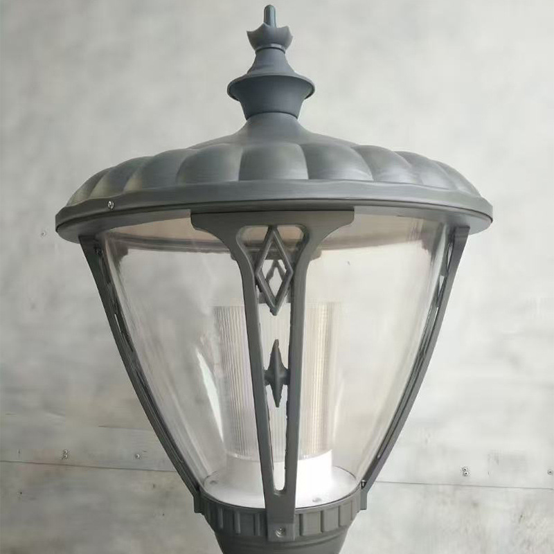 Venta al por mayor de pantallas para lámparas LED de jardín, cabezales de lámparas solares para jardín, cabezales de farolas, luces de calle para paisajismo de villas, parques y jardines comunitarios. image 77