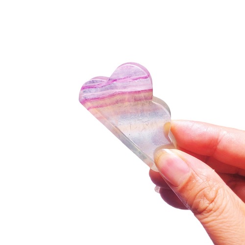 Natural Seven-Color Fluorite Cloud Carving, Candy Color DIY Accessory for Men and Women, Rainbow Fluorite Ornament