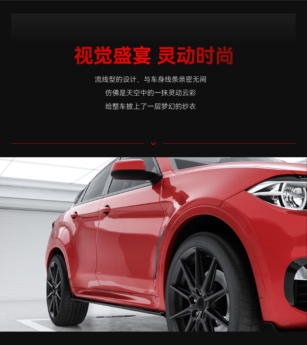 Applicable to 2014-19 Bmw X6 F16 Front Lip, Front Wind Knife, Light Eyebrow, Grille, Side Skirt, Rear Lip, Rear Wing, Roof Wing Modification