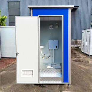 工地移动厕所户外家用卫生间农村临时活动旱厕改造室外一体淋浴房-阿里巴巴