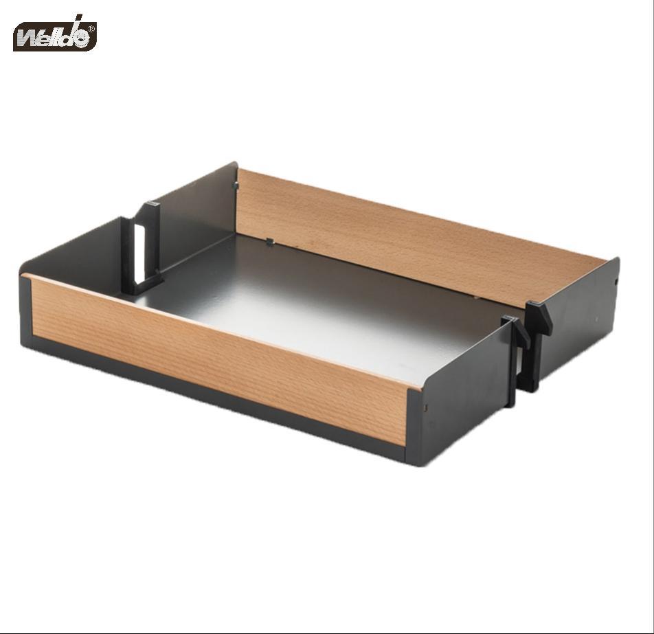 Welldo纬东 厨房高柜多层高深拉篮橱柜抽屉式多层收纳拉篮