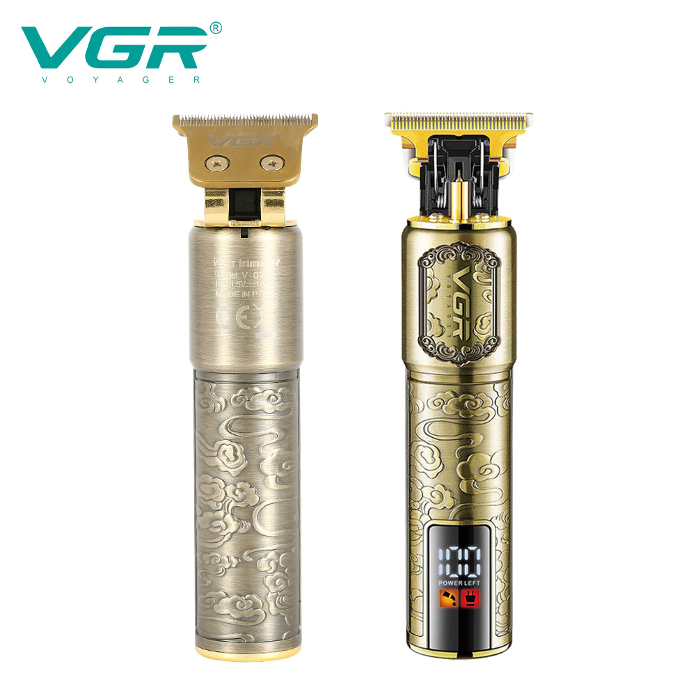 Electric Hair Clipper with Styling And Engraving Functions Professional Metal Clipper for Men Digital Display Home Use_voghion.com