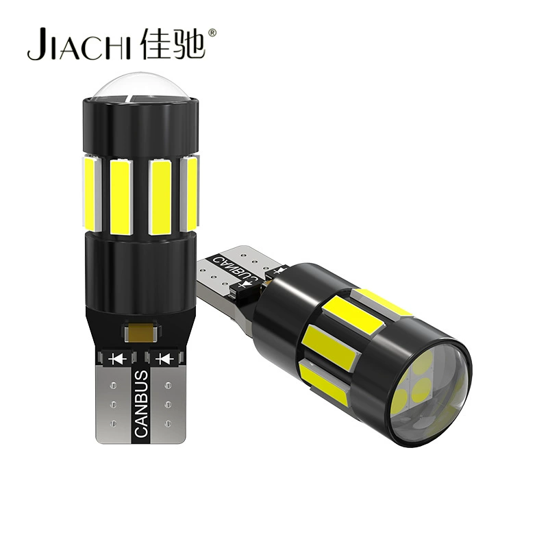 T10 ширина свет светодиодный декодирование автомобиль маленький свет 7020 + 3030 модифицированный контур света свет номерного знака дальнего света W5W