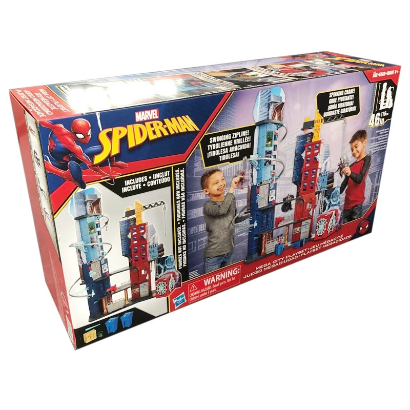 孩子宝 Marvel Spider -Man Giant City Luxury Scene Combination Super Large Fighting Set C3408