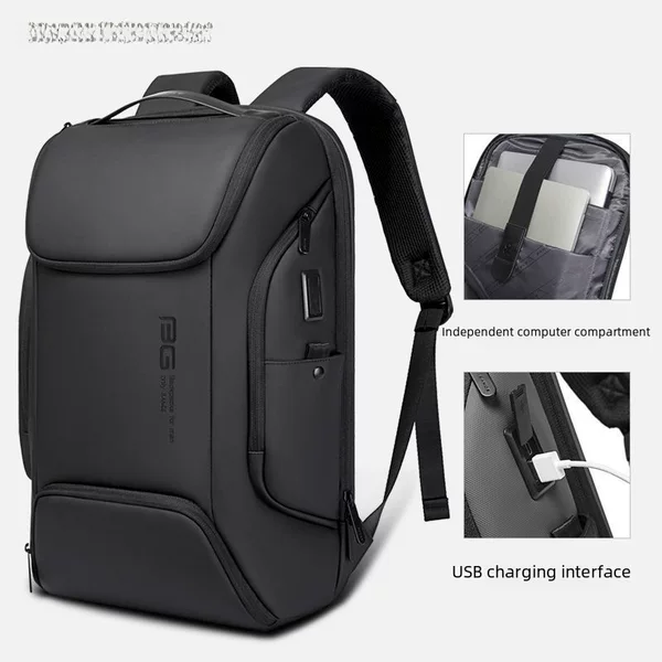 Bange New Backpack Men's Business Backpack K-Style Large Capacity Computer Student School Bag Backpack