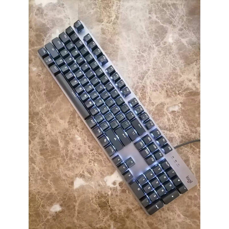 Genuine Logitech K845 Mechanical Keyboard Wired E-Sports Game Office USB Green Axis Single USB Interface Computer Dedicated