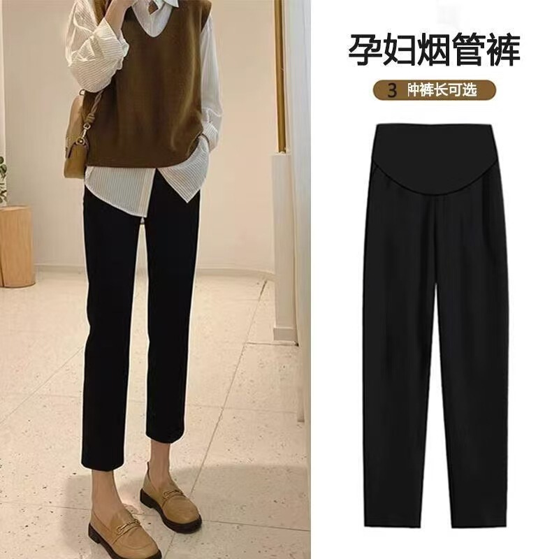 Maternity Pants for Spring, Autumn, and Winter, Wide-Leg Pants for Spring and Autumn, 2025 New Winter Fleece-Lined Carrot Pants for Spring and Autumn Wear Maternity Pants for Spring, Autumn, and Winter, Wide-Leg Pants for Spring and Autumn, 2025 New Winter Fleece-Lined Carrot Pants for Spring and Autumn Wear
