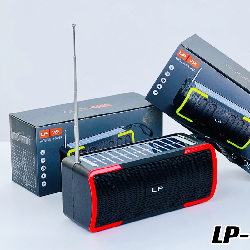 Cross-border creative solar portable audio Radio Two-in-one home outdoor portable subwoofer Bluetooth speaker