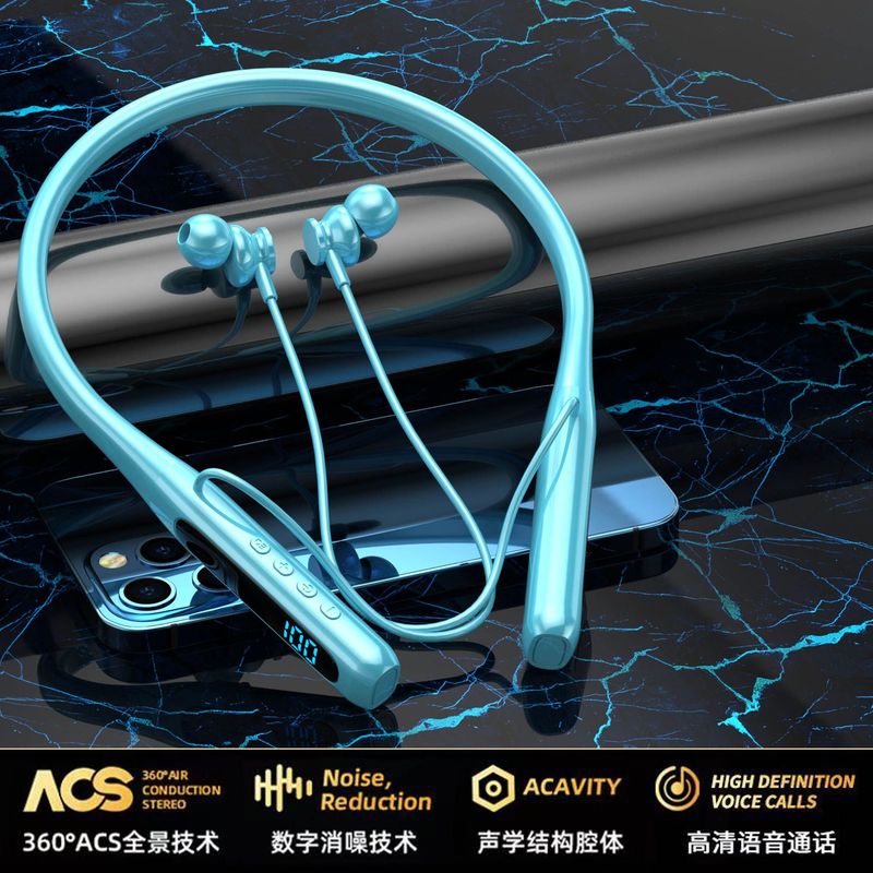 新型無線bluetooth首式イヤホン長待機カード運動高音質ノイズ除去携帯電話卸売り適用|undefined